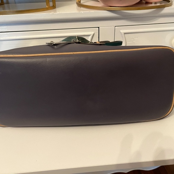 Coach City Park Metro Saffiano Leather Tote in Navy with Hang Tag Bag 24341 - Picture 6 of 6